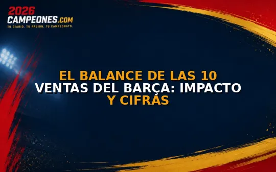 El balance de las 10 ventas del Barça: impacto y cifras