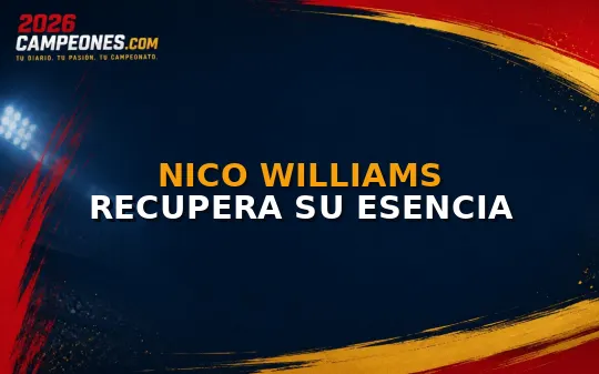 Nico Williams recupera su esencia
