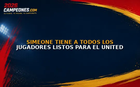 Simeone tiene a todos los jugadores listos para el United