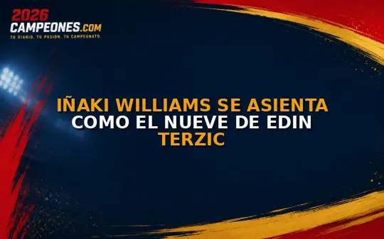 Iñaki Williams se asienta como el nueve de Edin Terzic