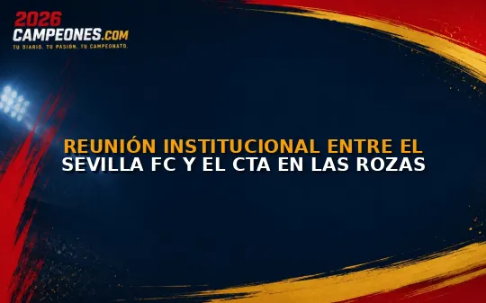 Reunión institucional entre el Sevilla FC y el CTA en Las Rozas