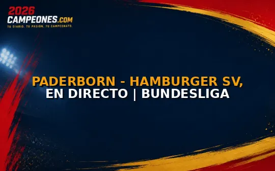 Paderborn - Hamburger SV, en directo | Bundesliga