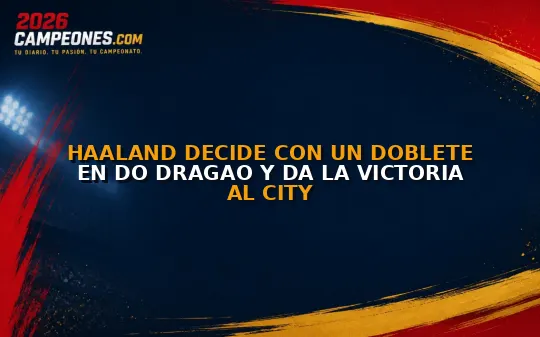 Haaland decide con un doblete en Do Dragao y da la victoria al City