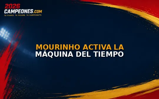 Mourinho activa la máquina del tiempo