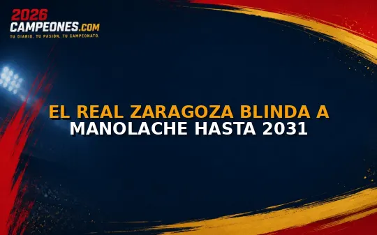 El Real Zaragoza blinda a Manolache hasta 2031
