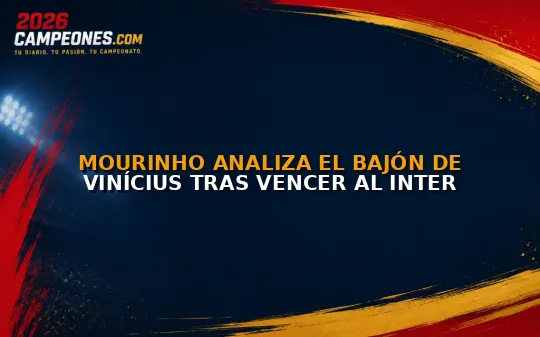 Mourinho analiza el bajón de Vinícius tras vencer al Inter