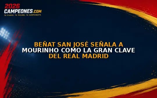 Beñat San José señala a Mourinho como la gran clave del Real Madrid