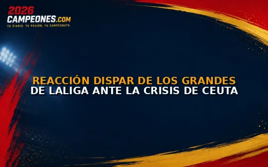 Reacción dispar de los grandes de LaLiga ante la crisis de Ceuta