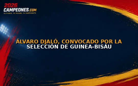 Álvaro Djaló, convocado por la selección de Guinea-Bisáu