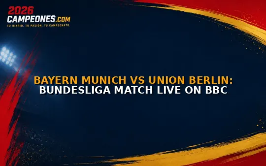 Bayern Munich vs Union Berlin: Bundesliga match live on BBC