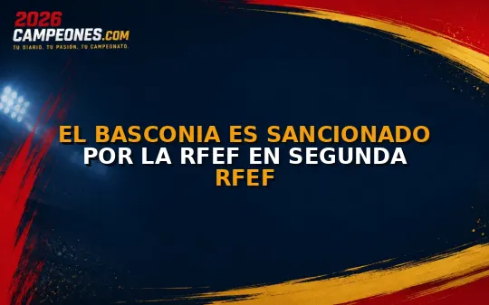 El Basconia es sancionado por la RFEF en Segunda RFEF